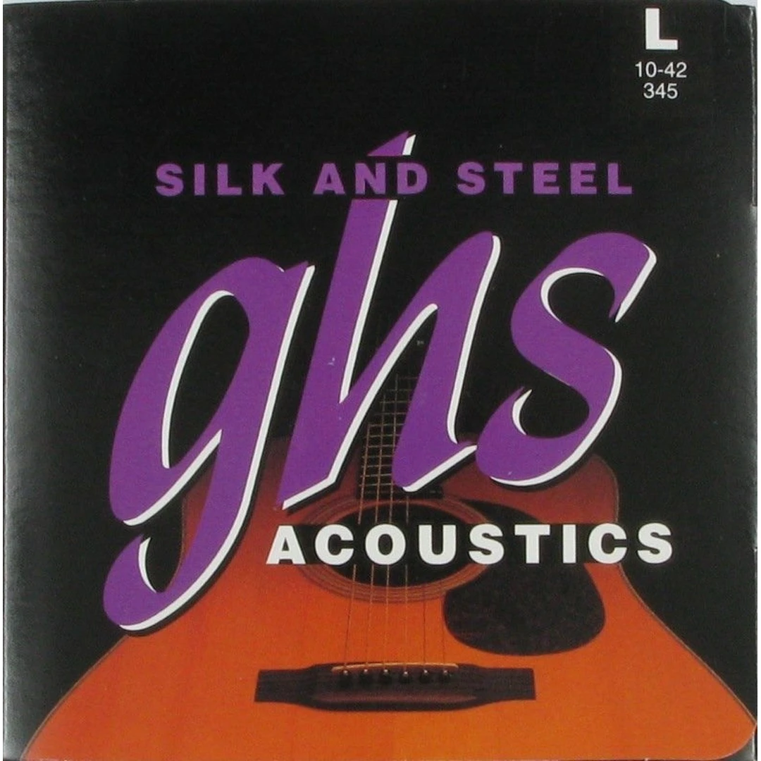 Струны для акустической гитары GHS 345 10-42