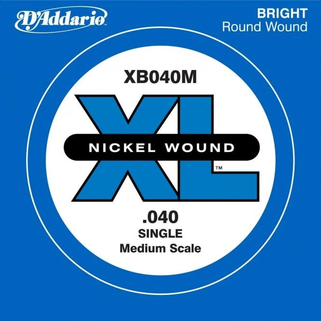 Струна для бас-гитары D'Addario XB040M Nickel Wound