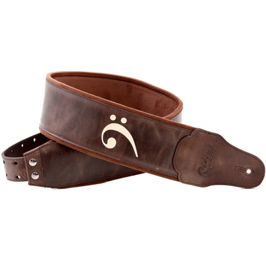 Ремень для гитары RightOn Straps Bassman Fakey Brown