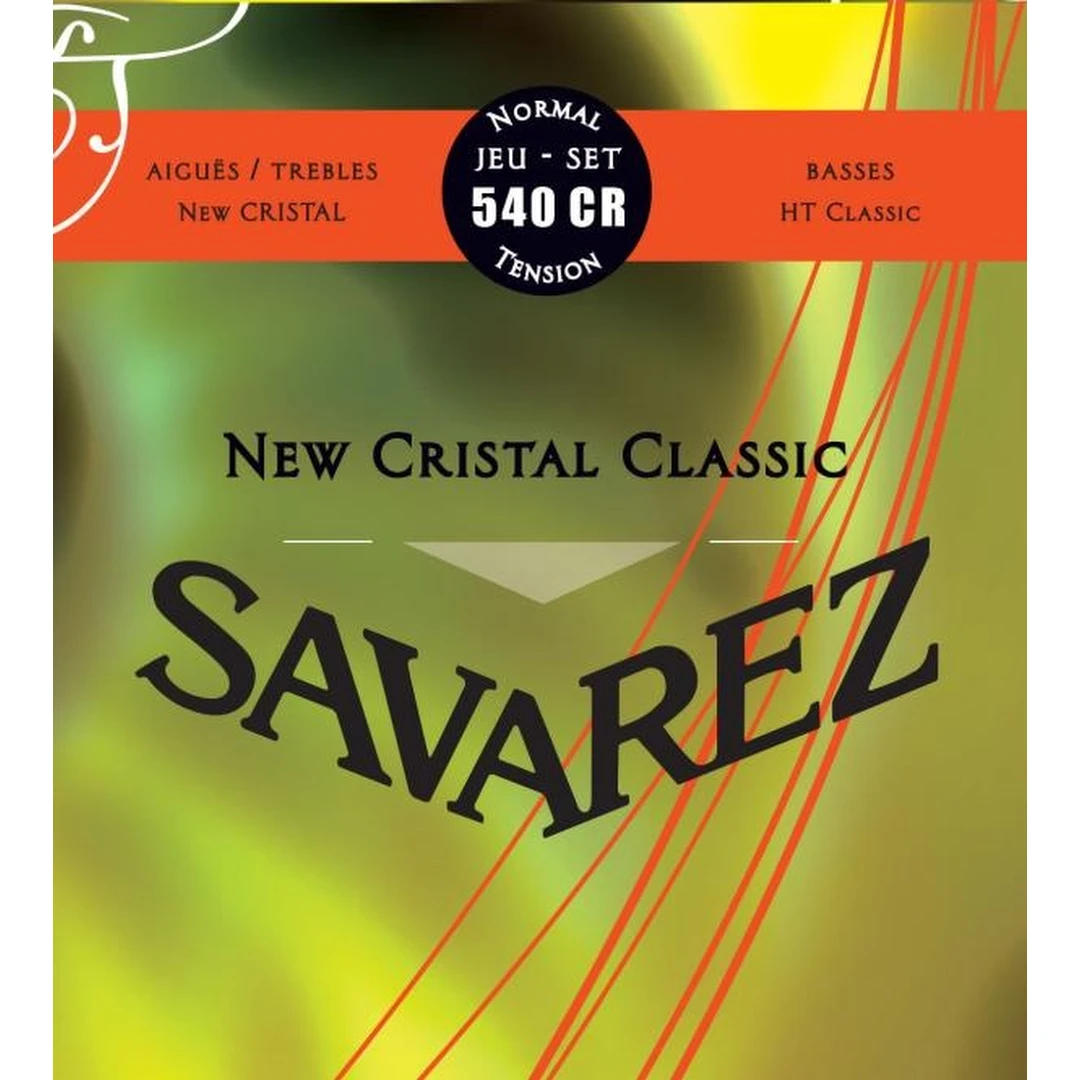 Струны для классической гитары Savarez 540CR New Cristal Classic Normal
