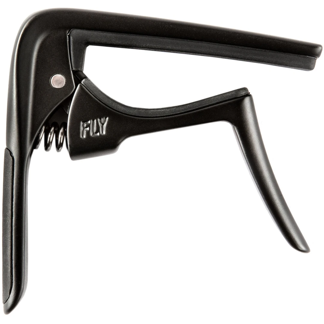 Каподастр Dunlop 63CBK Trigger Fly Capo Curved Black