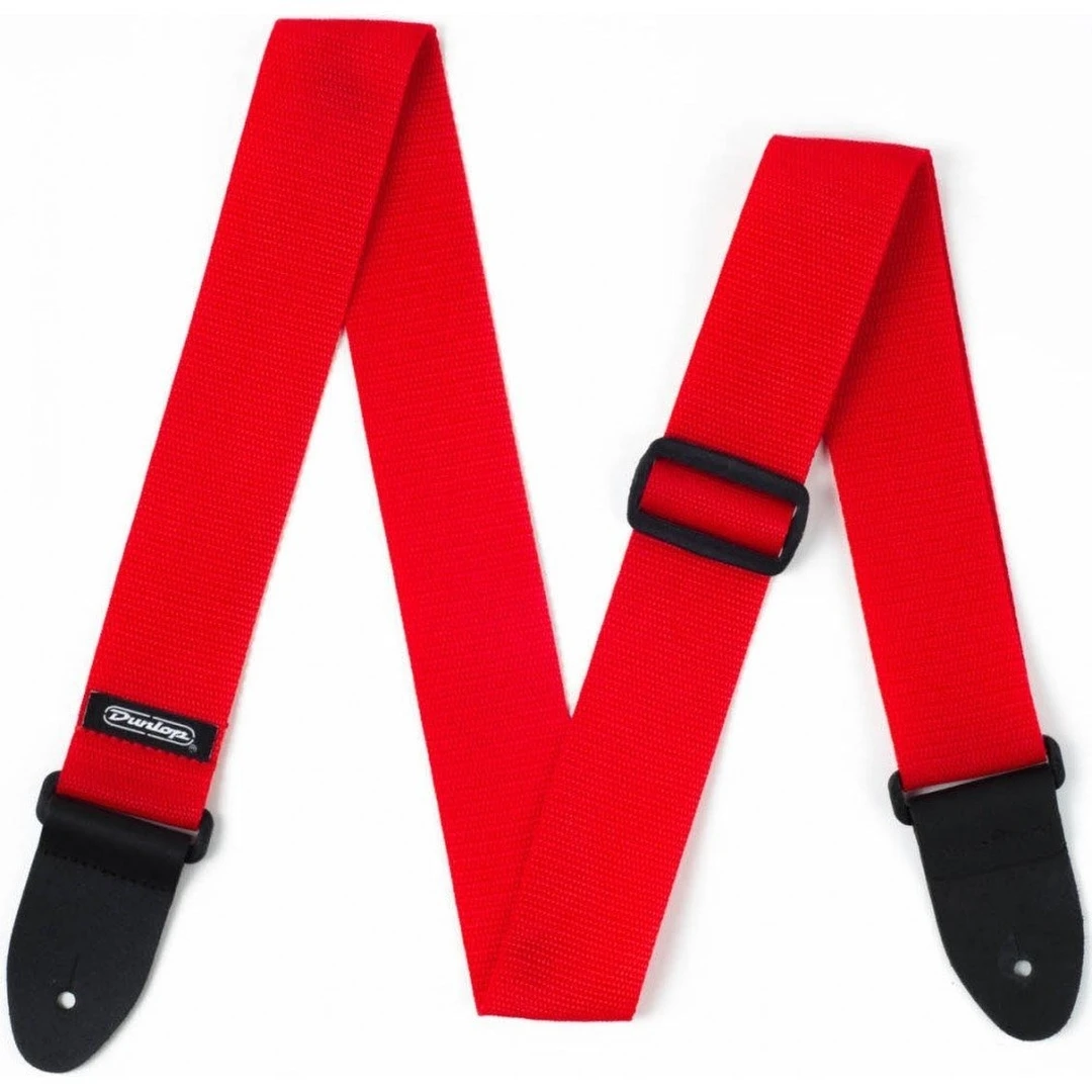 Ремень для гитары Dunlop D07-01RD Poly Strap Red