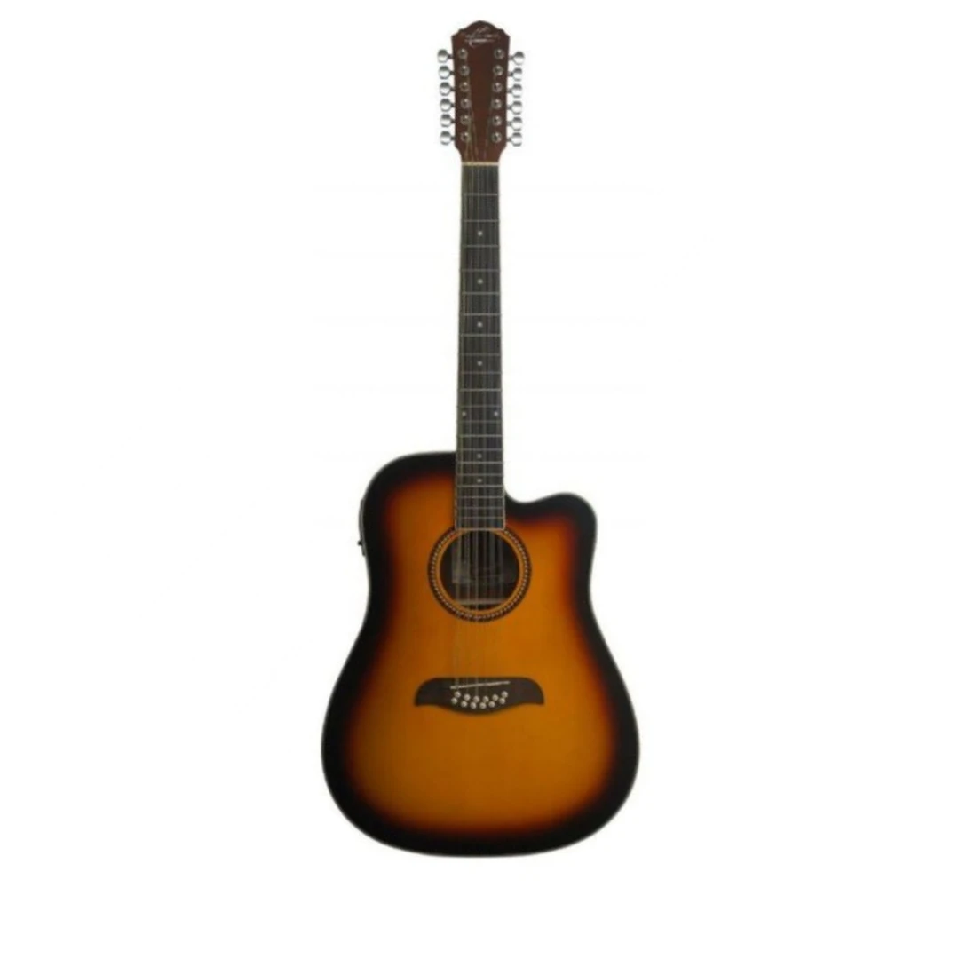 12-струнная электроакустическая гитара Oscar Schmidt OD312CETS