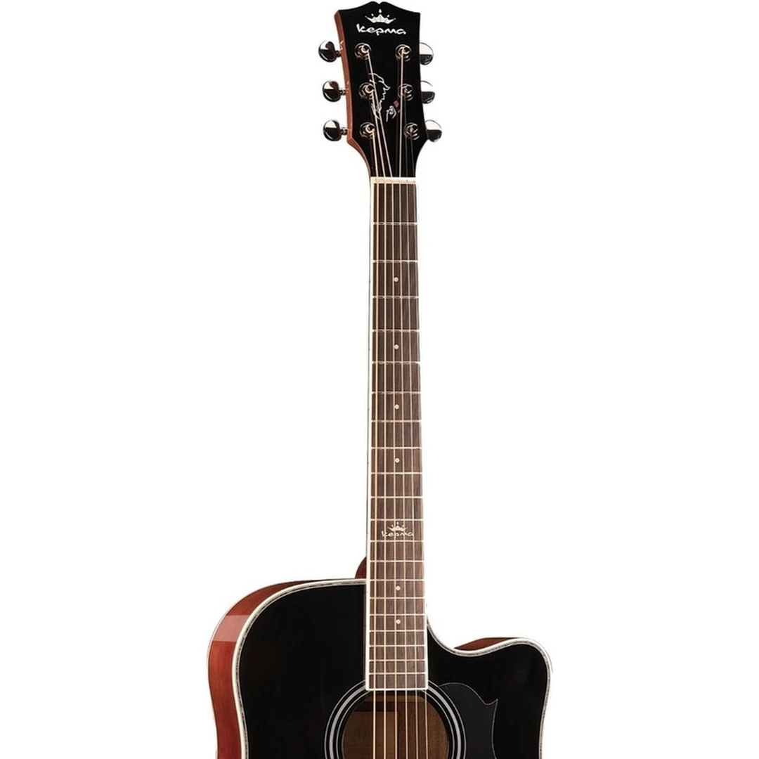 Акустическая гитара Kepma EDC Black Matt