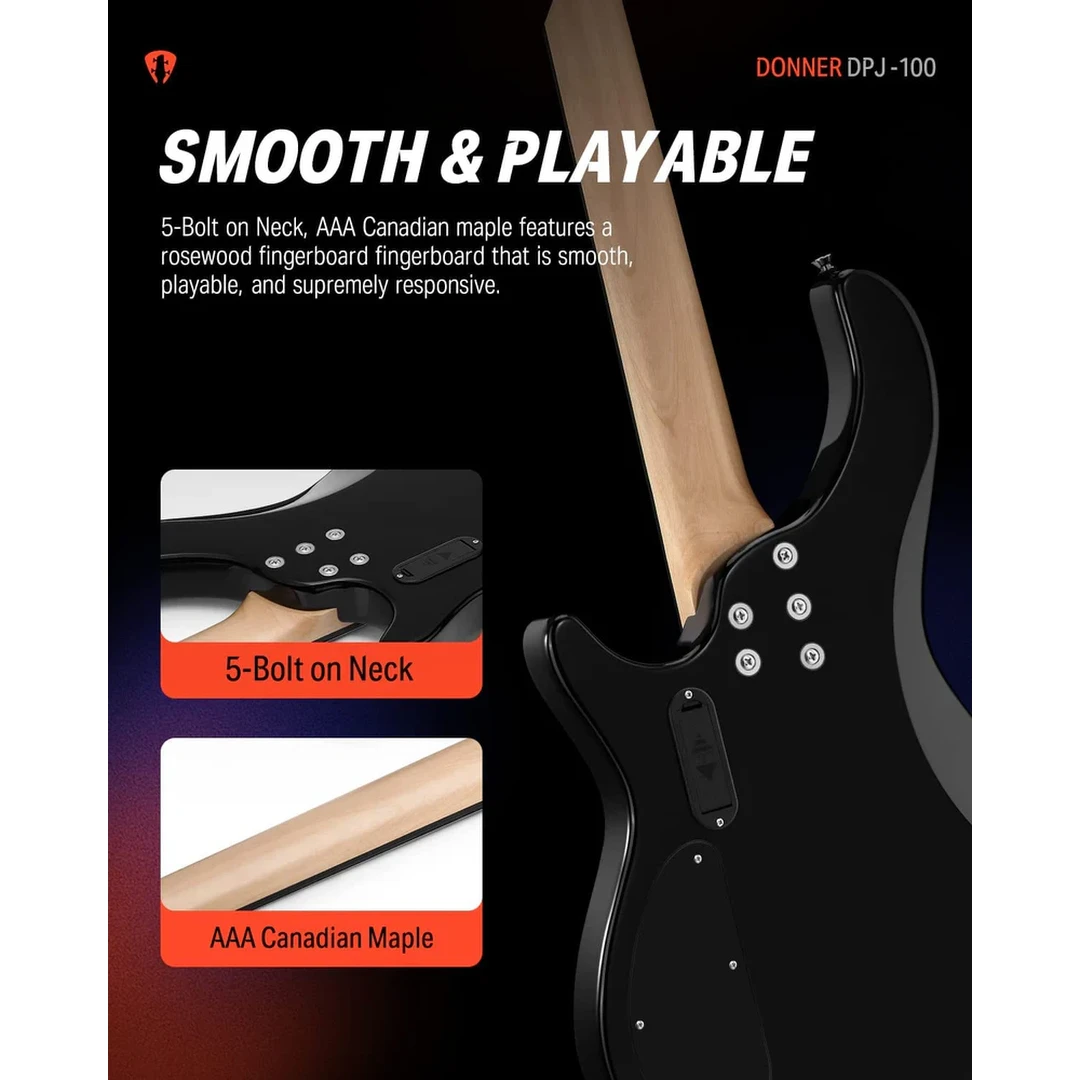 Бас-гитара Donner DPJ-100 / EC1386