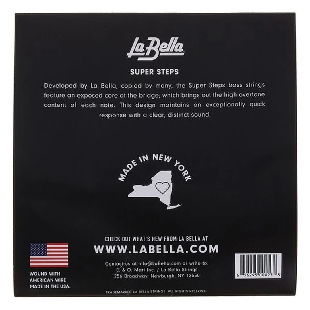 Струны для бас-гитары La Bella SS45 45-105