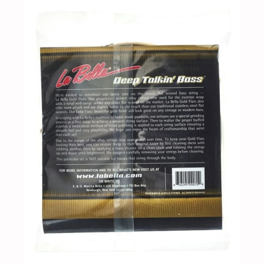 Струны для бас-гитары La Bella 760FGS-CB 29-128
