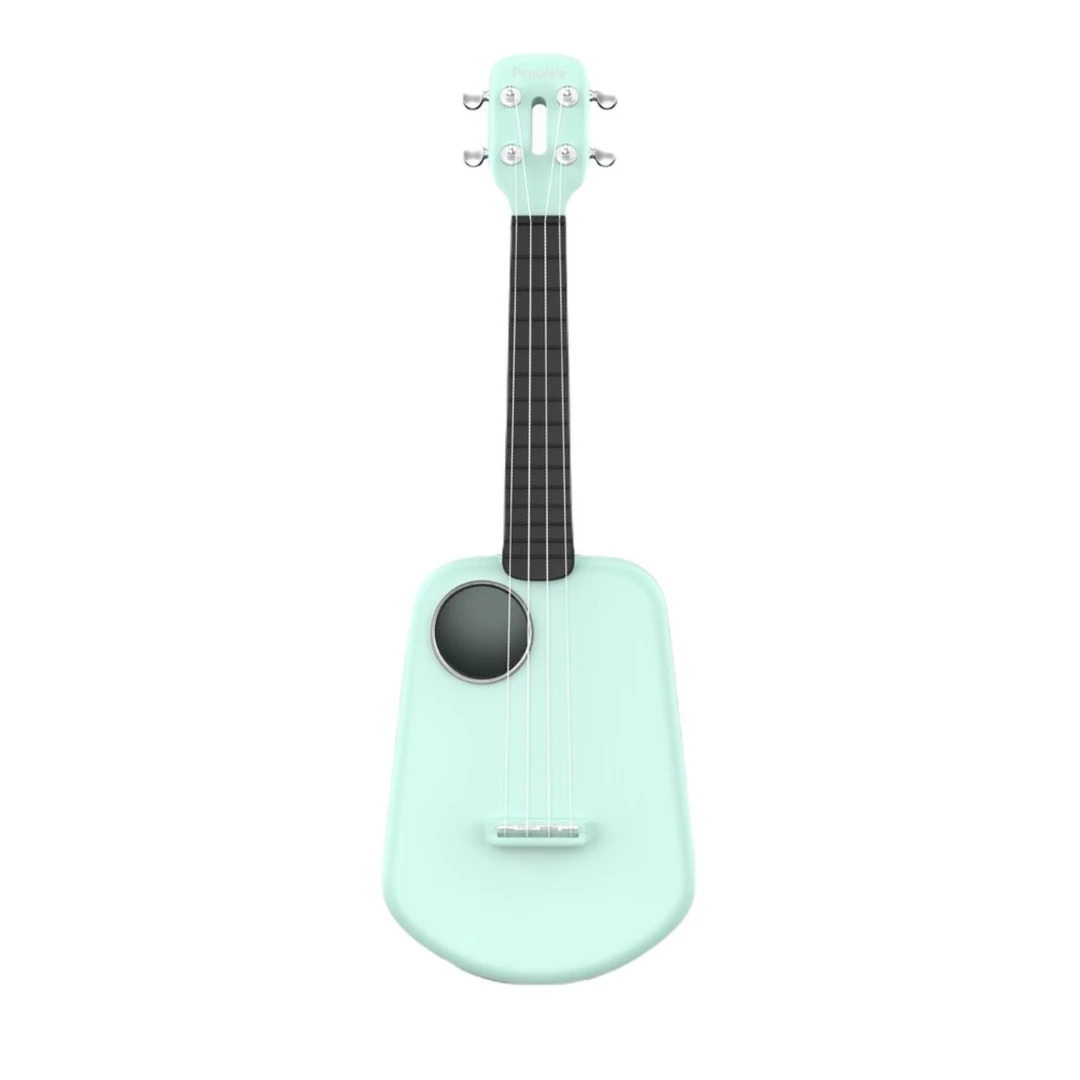 Укулеле PopuMusic Populele 2 Smart Ukulele Carbon Fiber Edition Cyan Blue