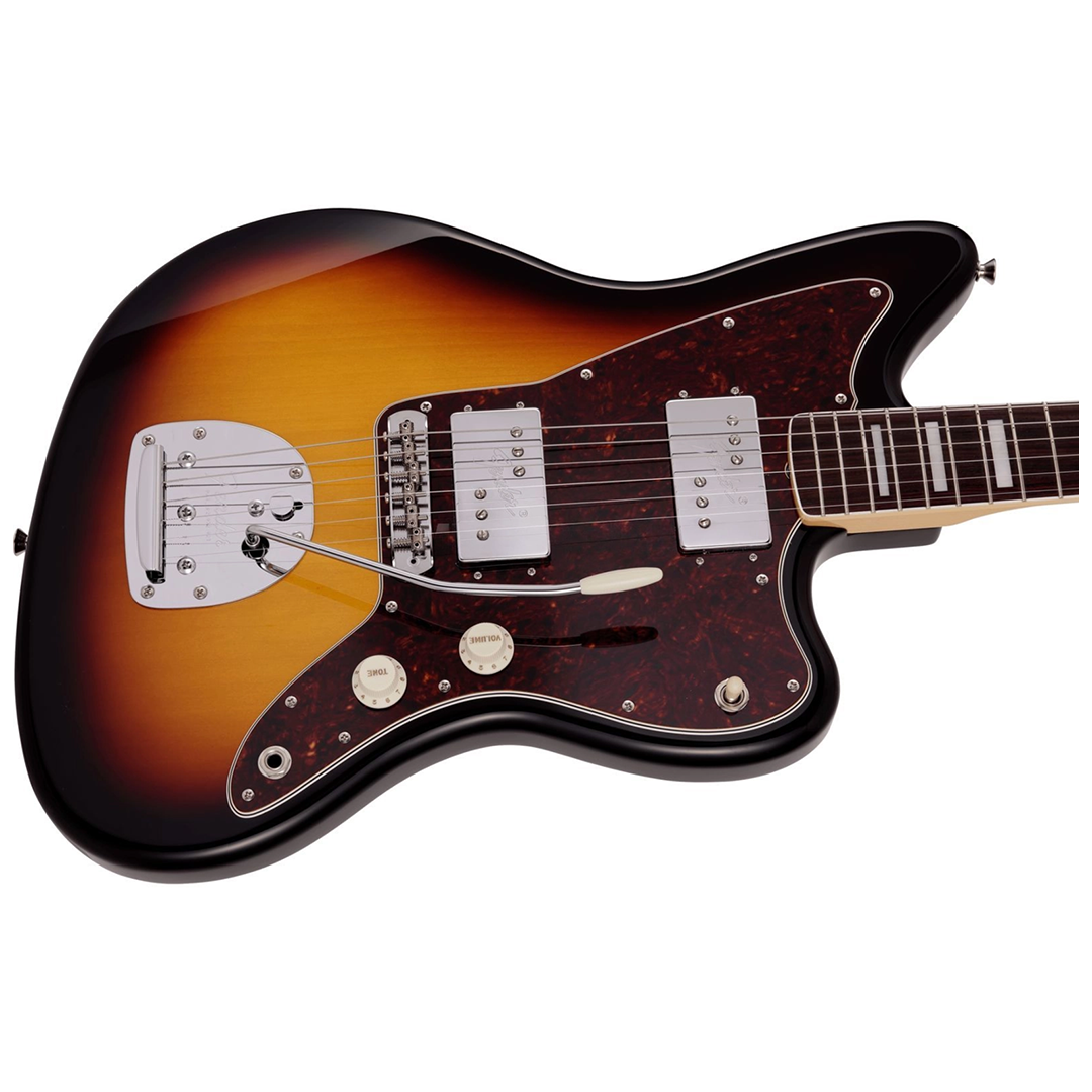 Электрогитара Fender Limited Traditional 60s Jazzmaster HH RW 3-Color Sunburst, Made In Japan
