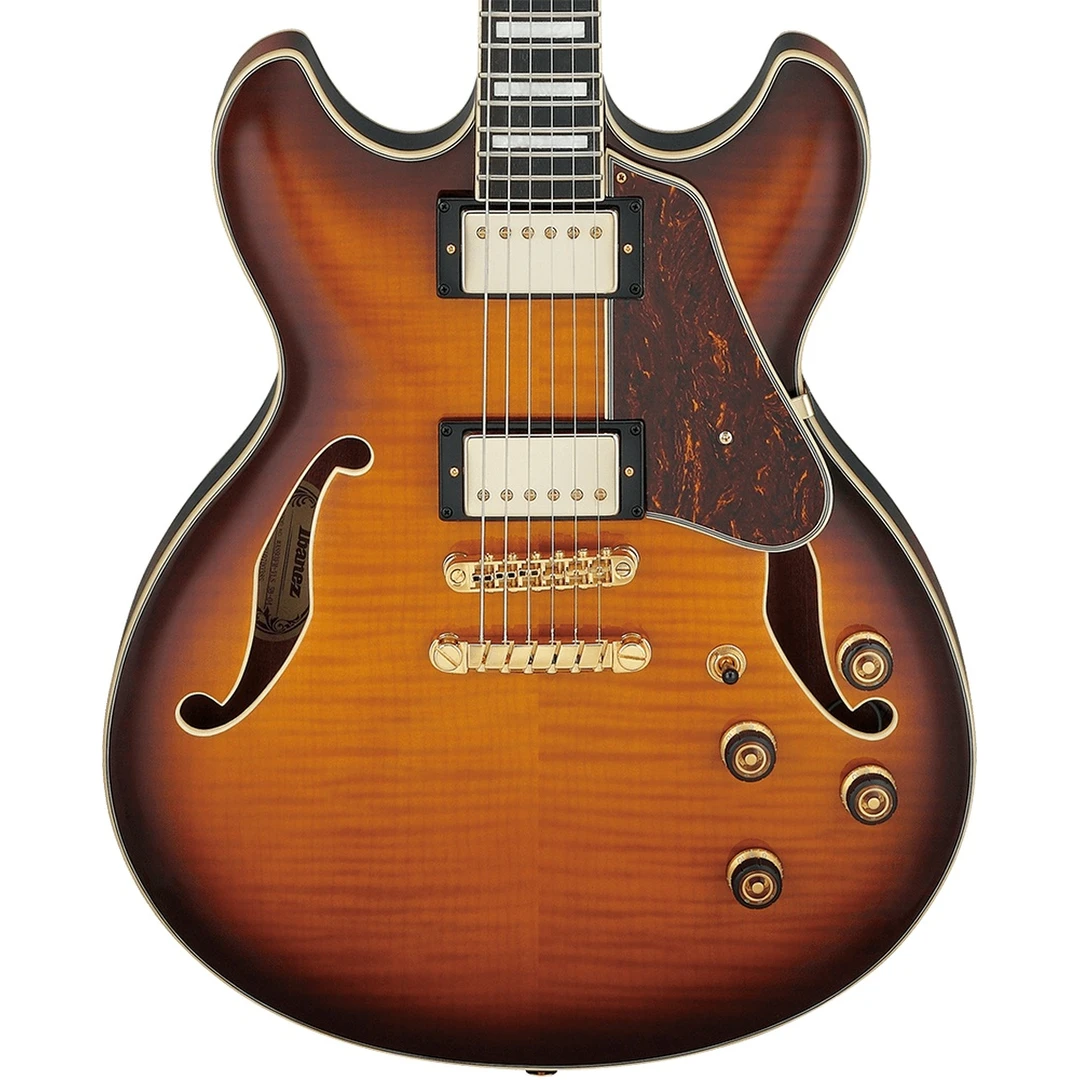 Полуакустическая гитара Ibanez AS93FM-VLS