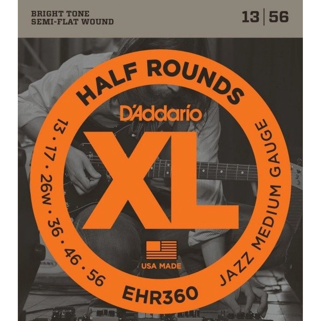 Струны для электрогитары D’Addario EHR360 13-56