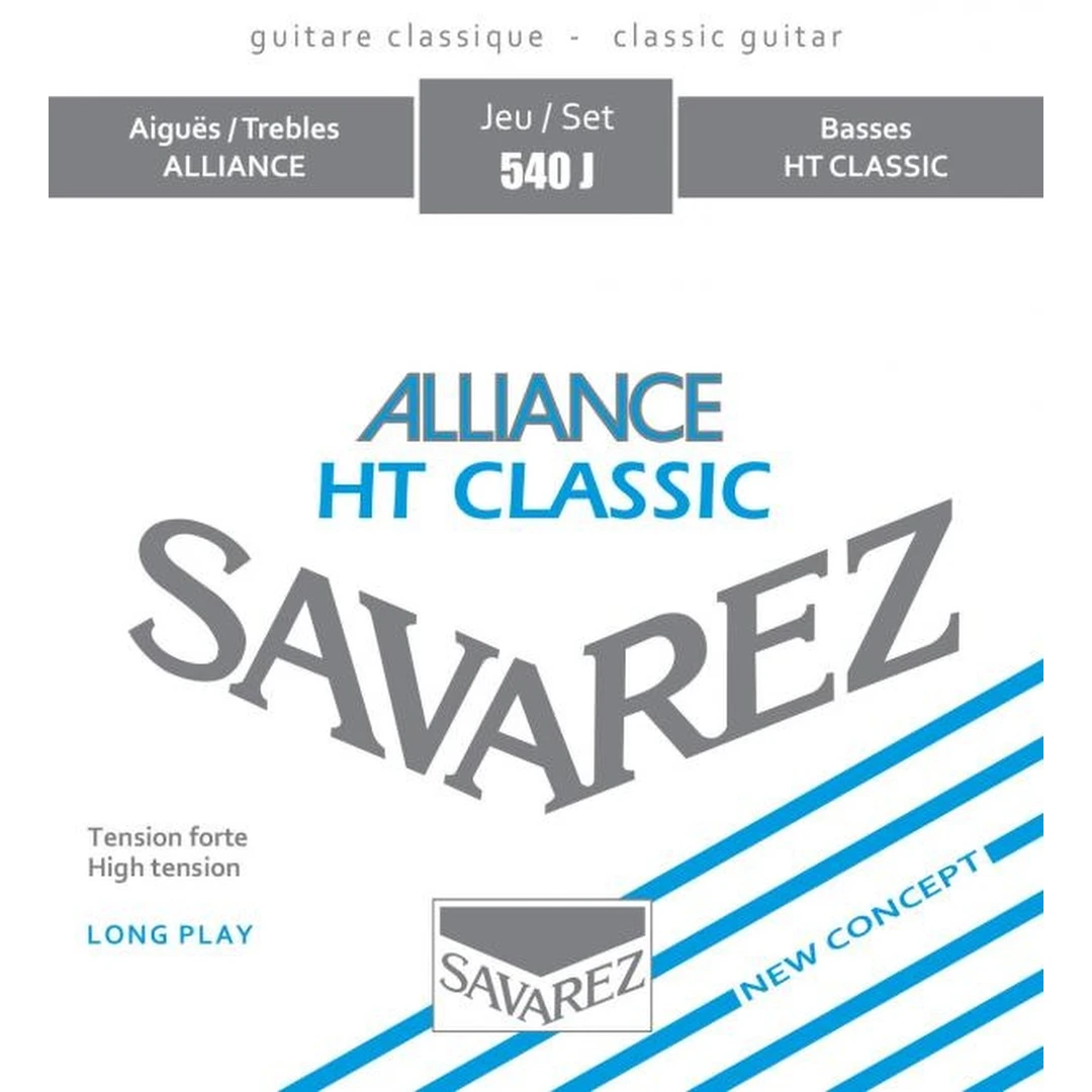 Струны для классической гитары Savarez 540J Alliance HT Classic Forte
