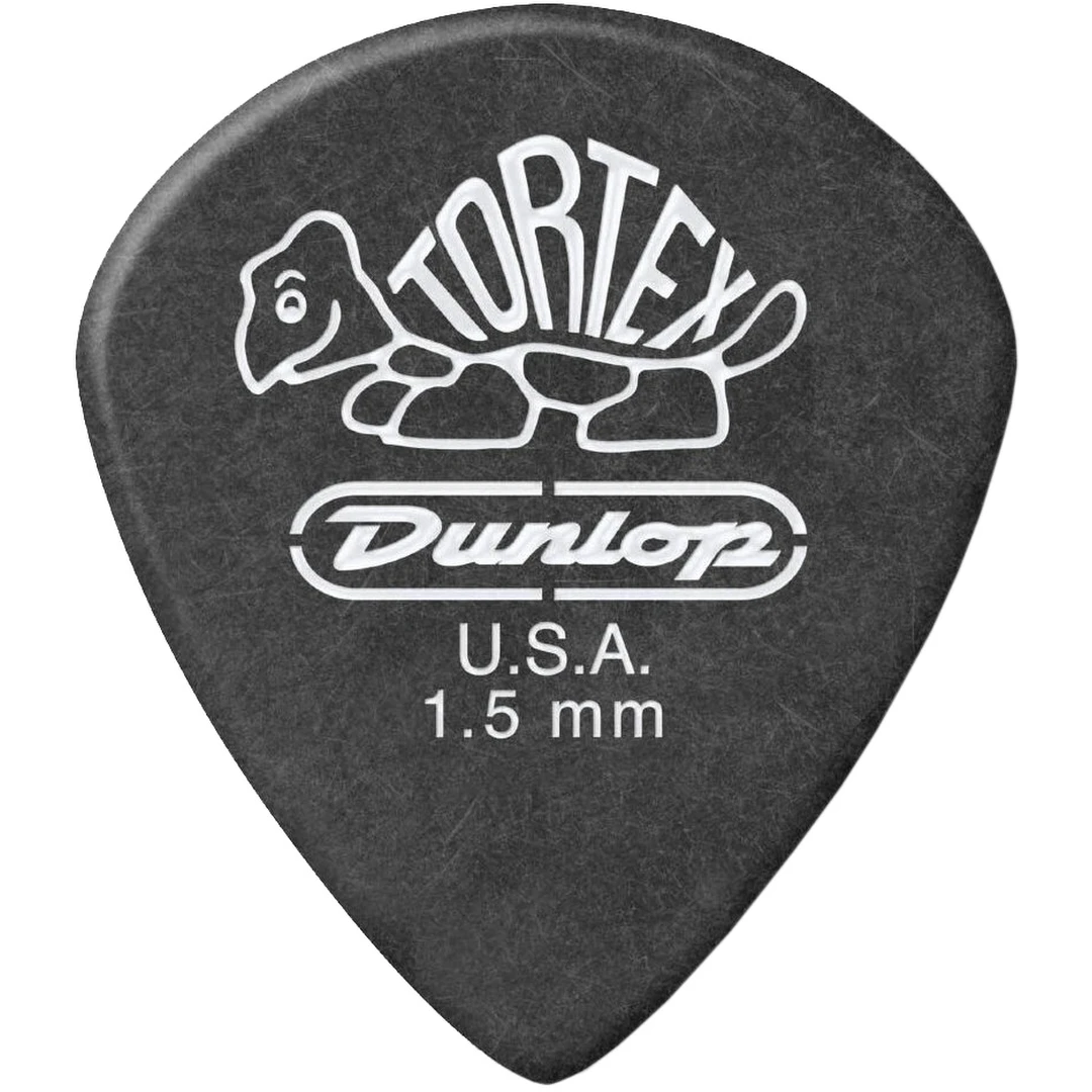 Медиатор Dunlop 482R1.50 Tortex Pitch Black Jazz III 1.50