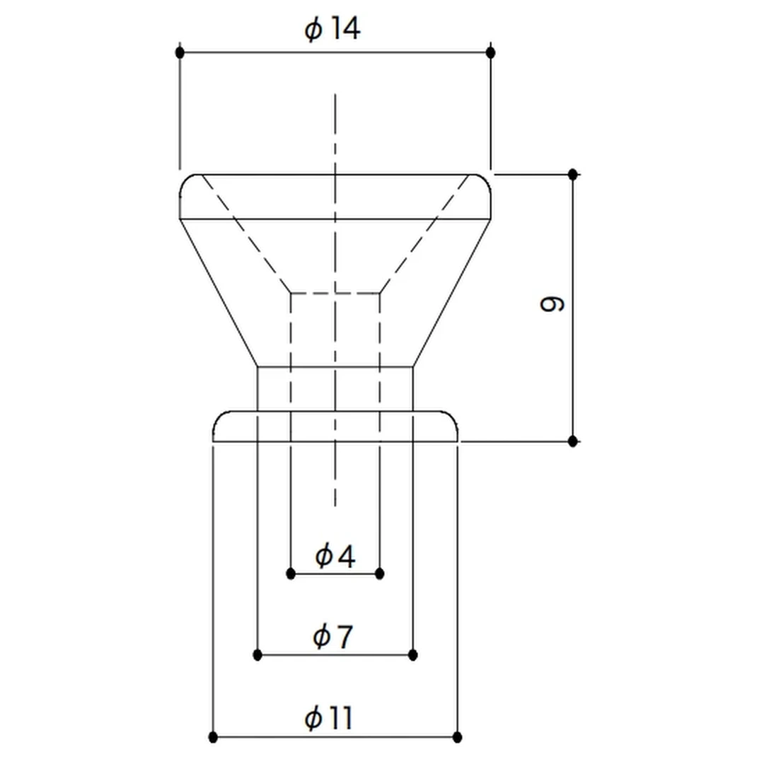 Пуговица для ремня Gotoh EP-B2B