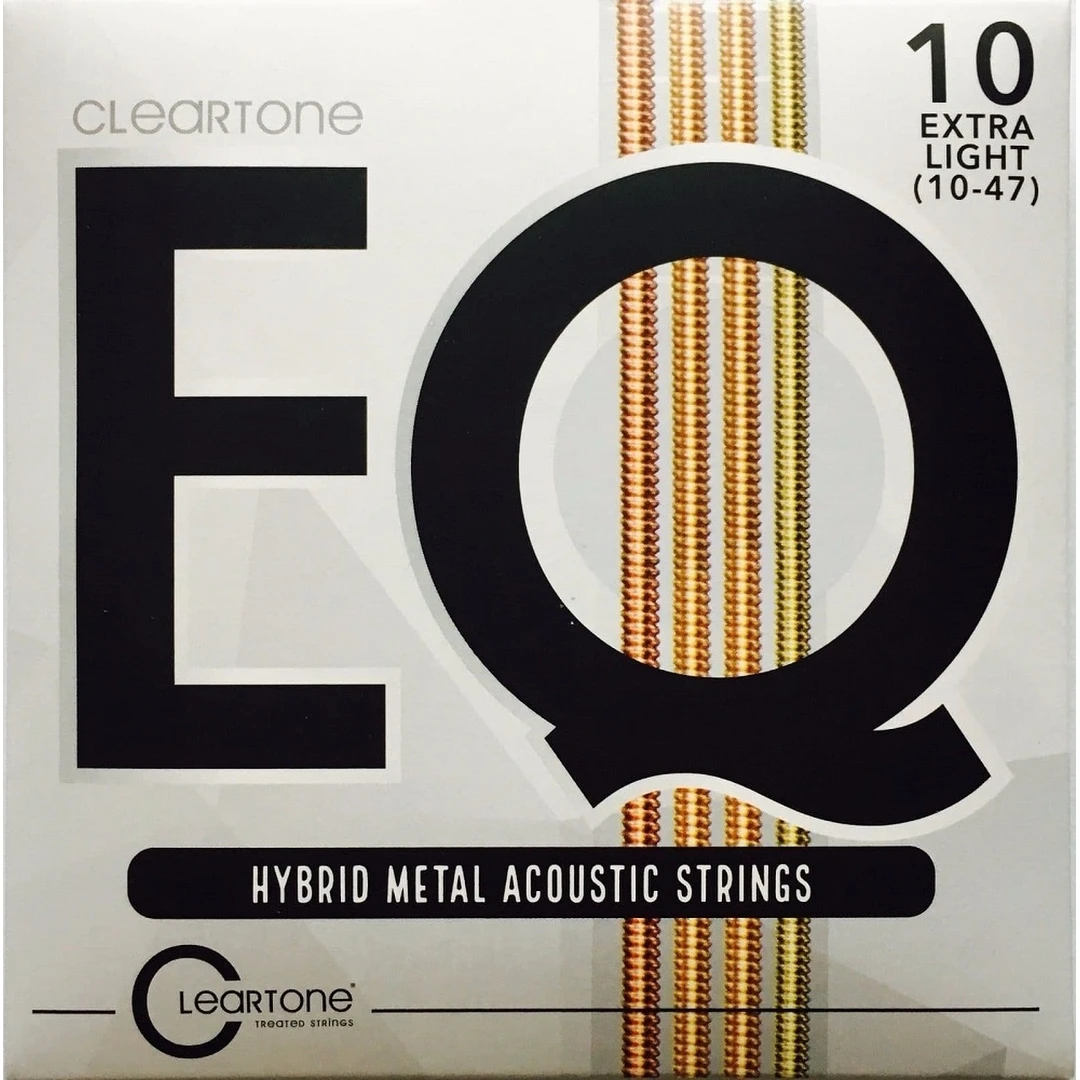 Струны для акустической гитары Cleartone 7810 EQ Hybrid Metal