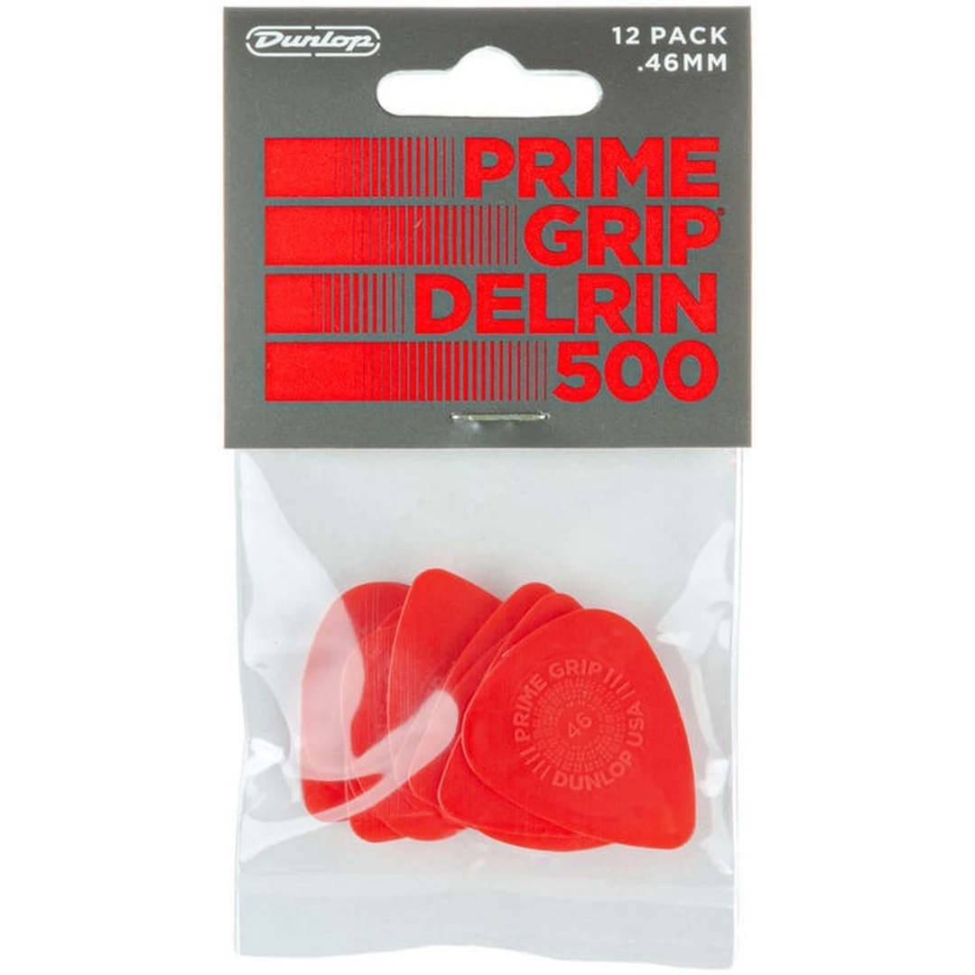 Набор медиаторов Dunlop 450P.46 Prime Grip Delrin 500