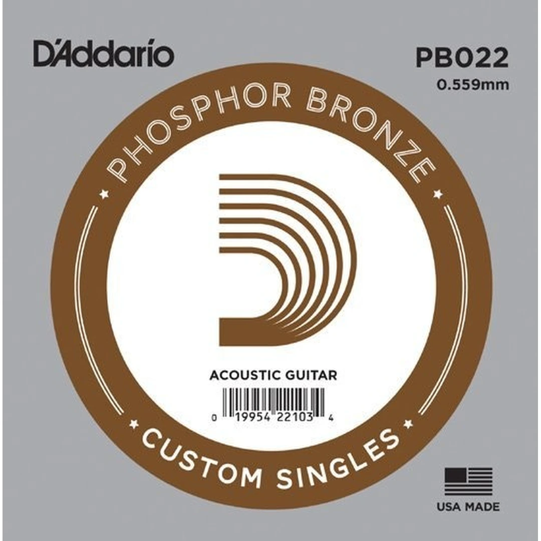 Струна для акустической гитары D’Addario PB022