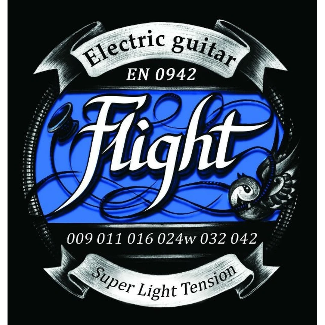 Струны для электрогитары Flight EN0942 9-42