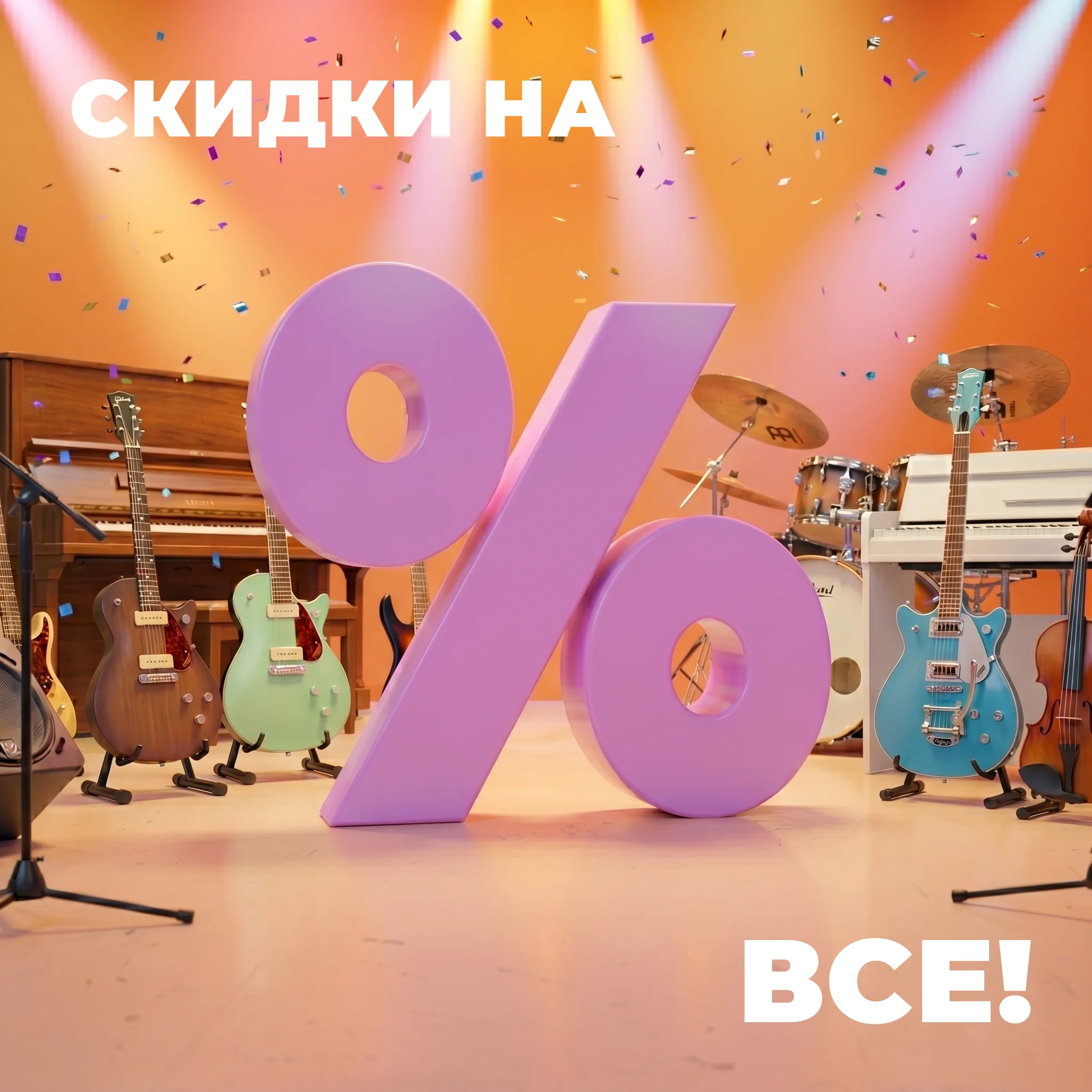 Скидки на все товары