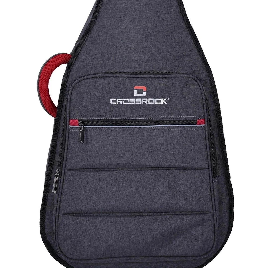 Чехол для акустической гитары Crossrock CRSG107DGY