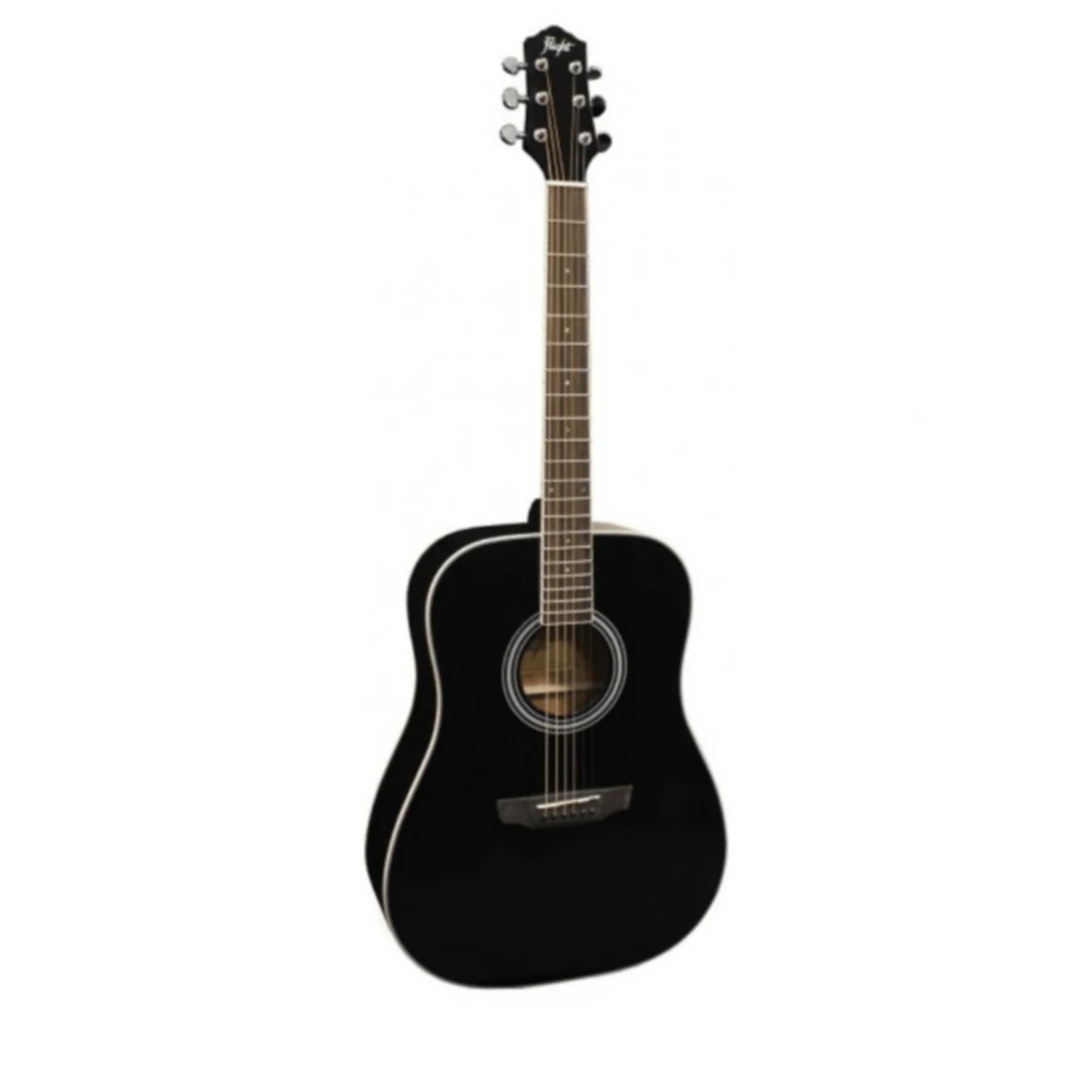 Акустическая гитара Flight D-200 BK