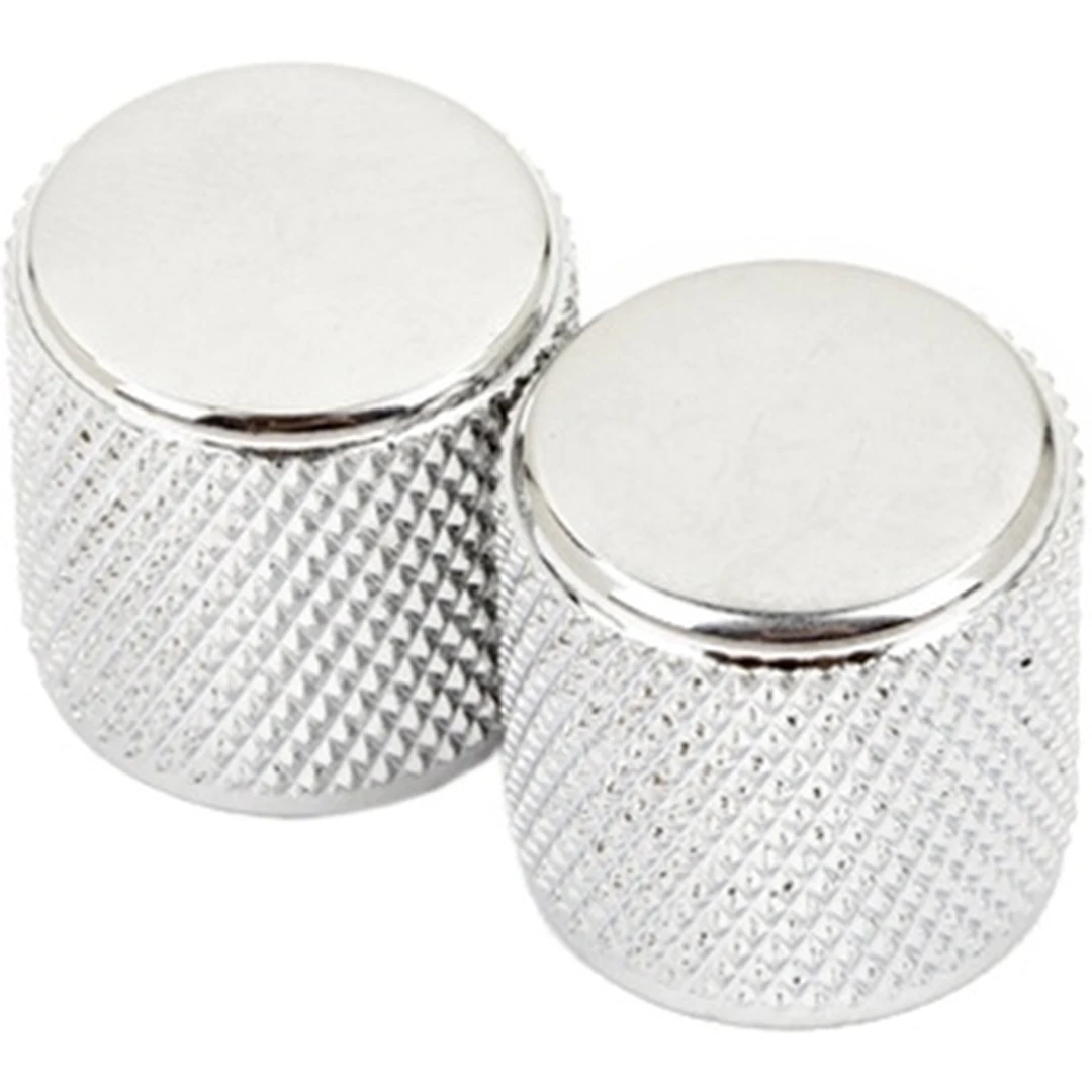 Ручки потенциометров Fender Tele/P.Bass Knobs Chrome
