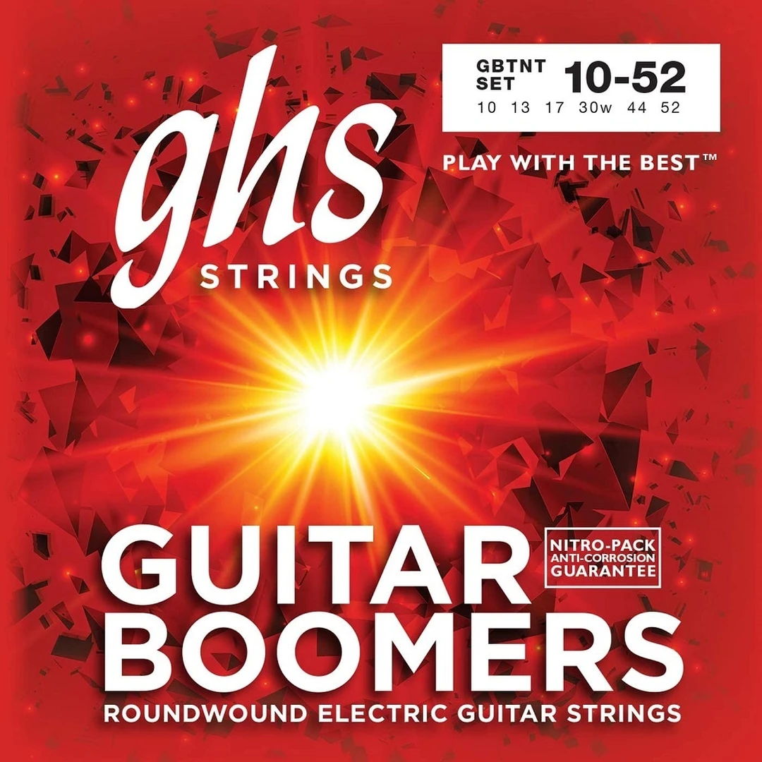 Струны для электрогитар GHS GBTNT 10-52
