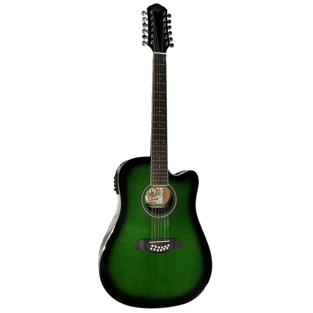 12-струнная электроакустическая гитара Oscar Schmidt OD312CETGR