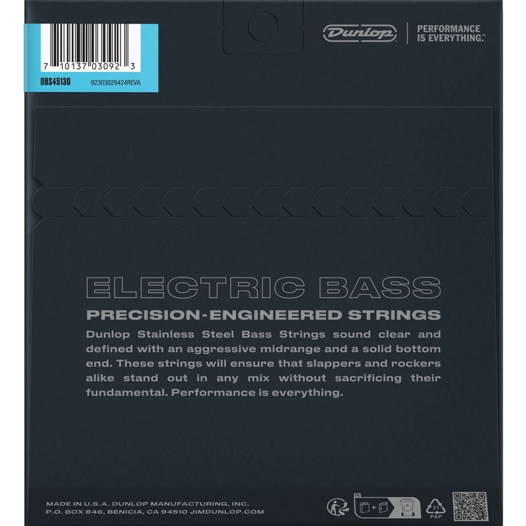 Струны для бас-гитары Dunlop DBS45130 45-130