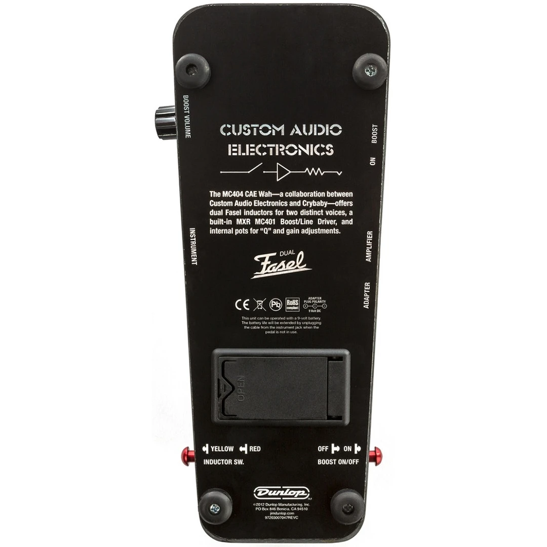 Педаль эффектов Dunlop MC404 CAE Dual Inductor Wah