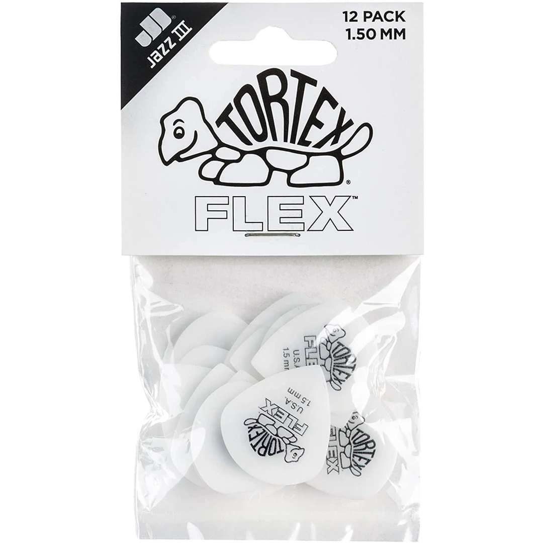 Набор медиаторов Dunlop 468P1.5 Tortex Flex Jazz III 1.5