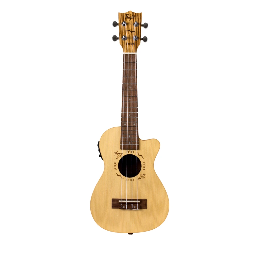 Укулеле Flight DUC328 CEQ SP/ZEB