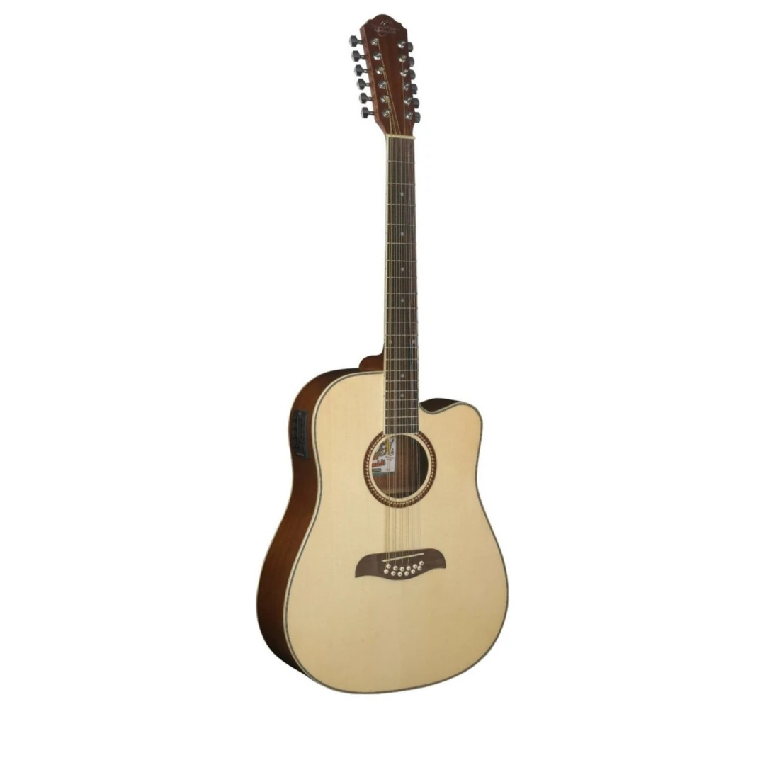 12-струнная электроакустическая гитара Oscar Schmidt OD312CE