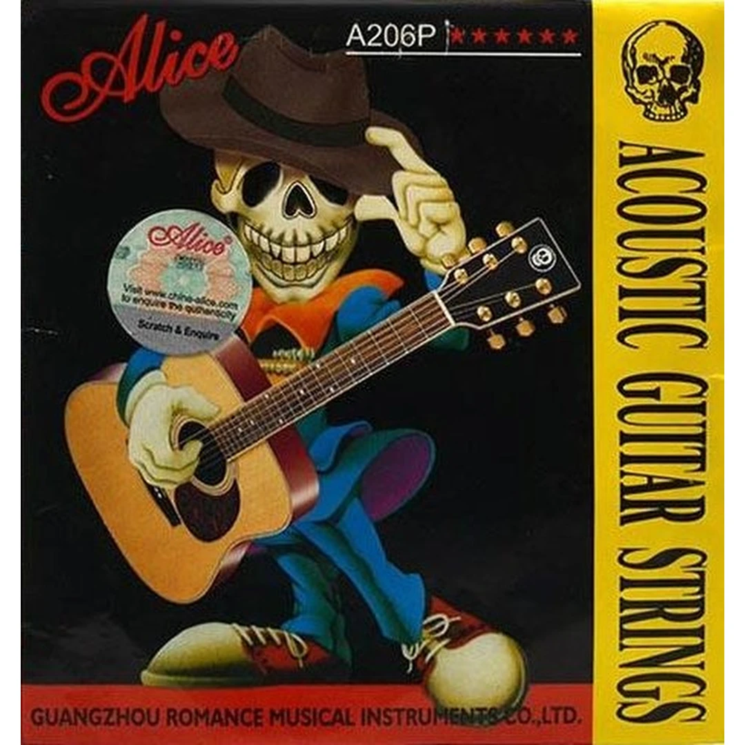 Струны для акустической гитары Alice A206P-SL