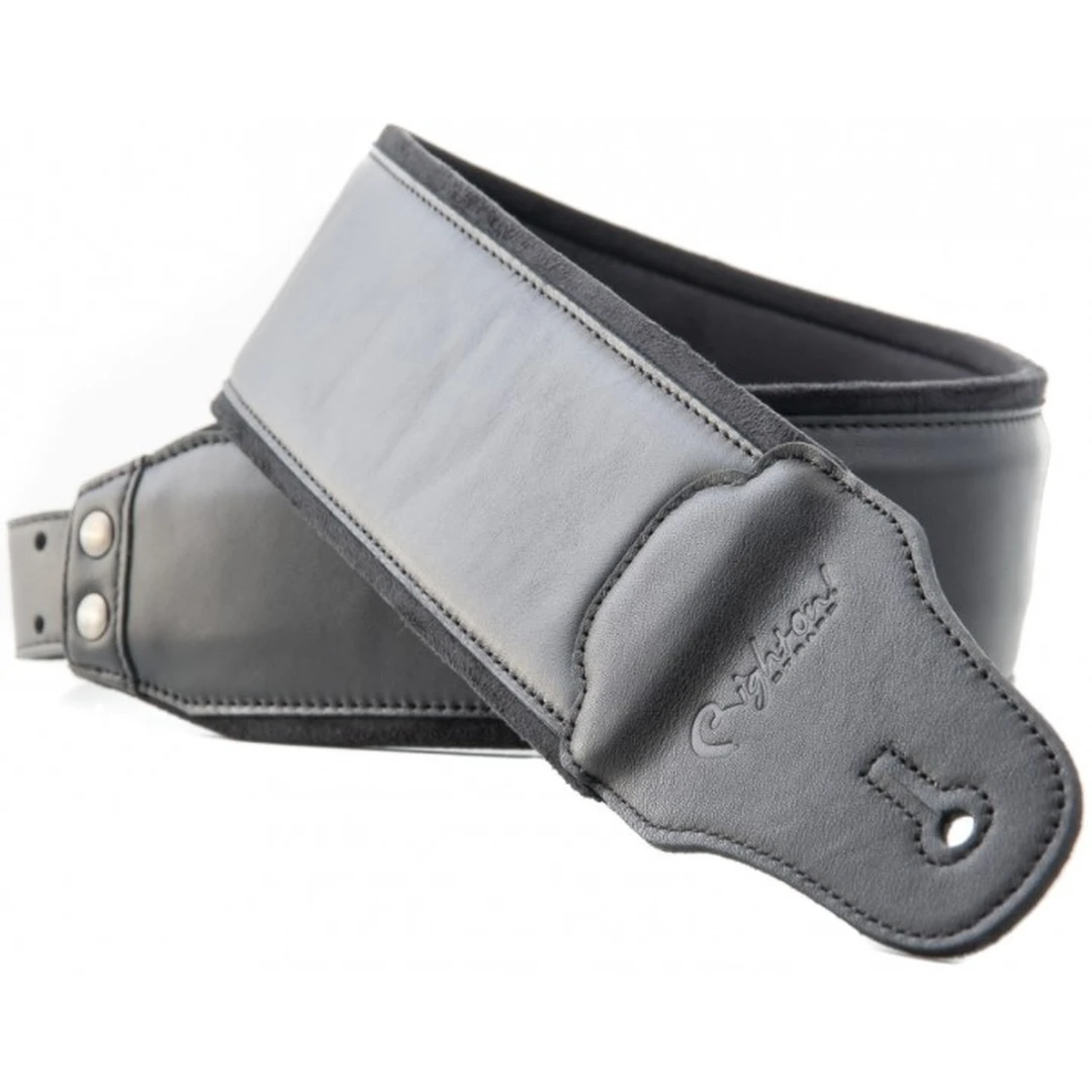 Ремень для гитары RightOn Straps Bassman Smooth Black