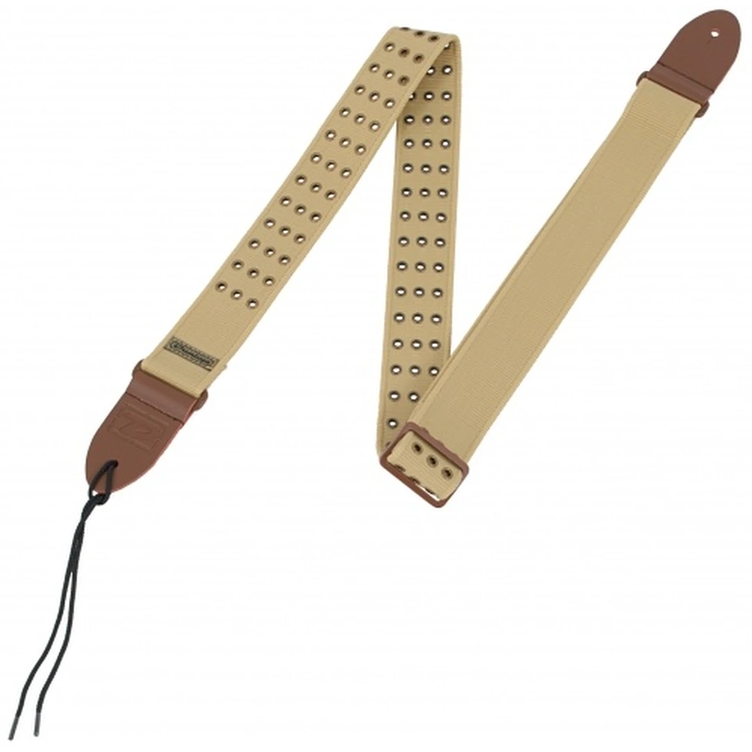 Ремень для гитары Dunlop D38-34KH STRAP KHAKI GROMMET