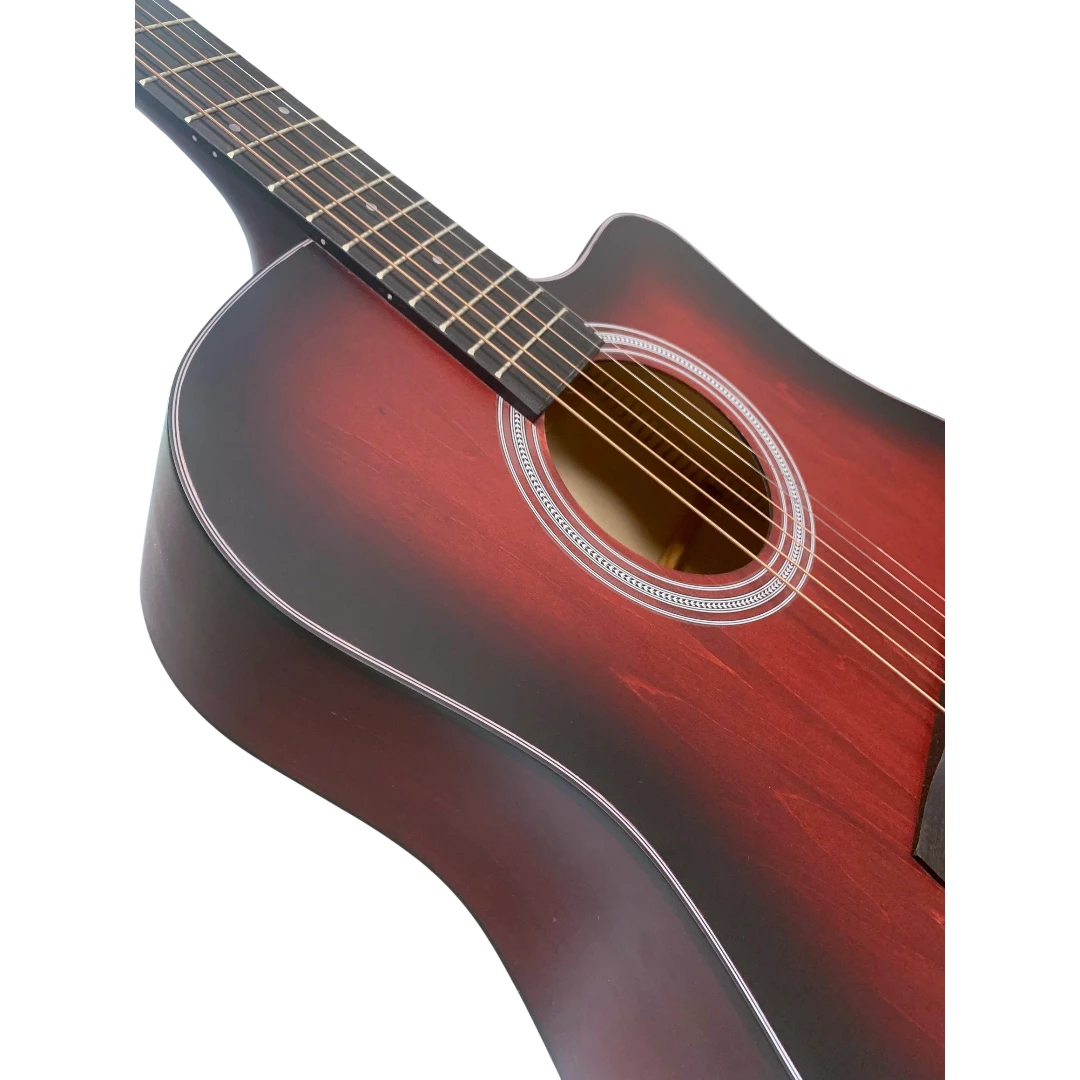 Акустическая гитара WINZZ AF-H00LC-41-RD