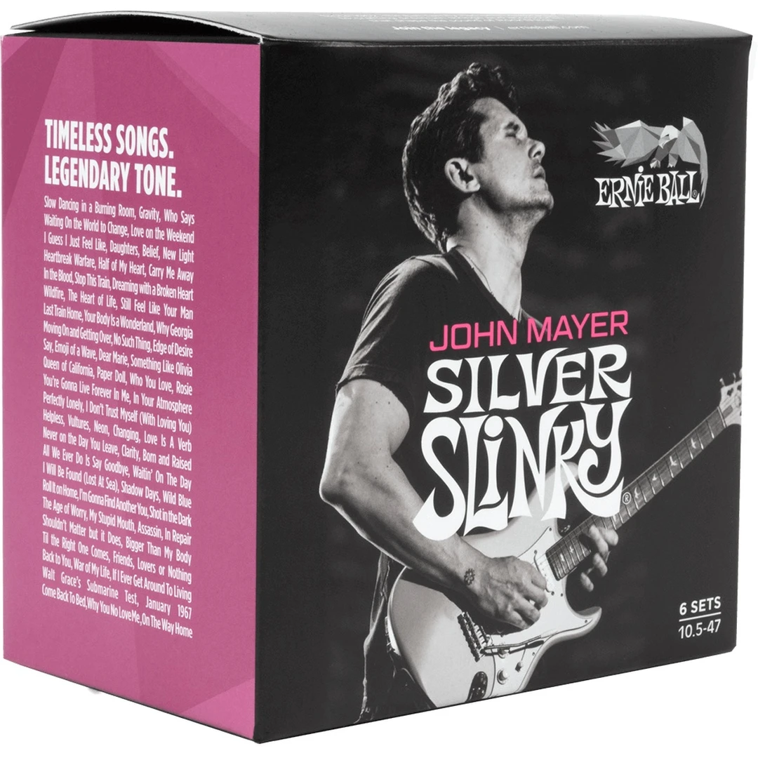 Струны для электрогитары Ernie Ball 3817 John Mayer 10.5-47 6 Pack