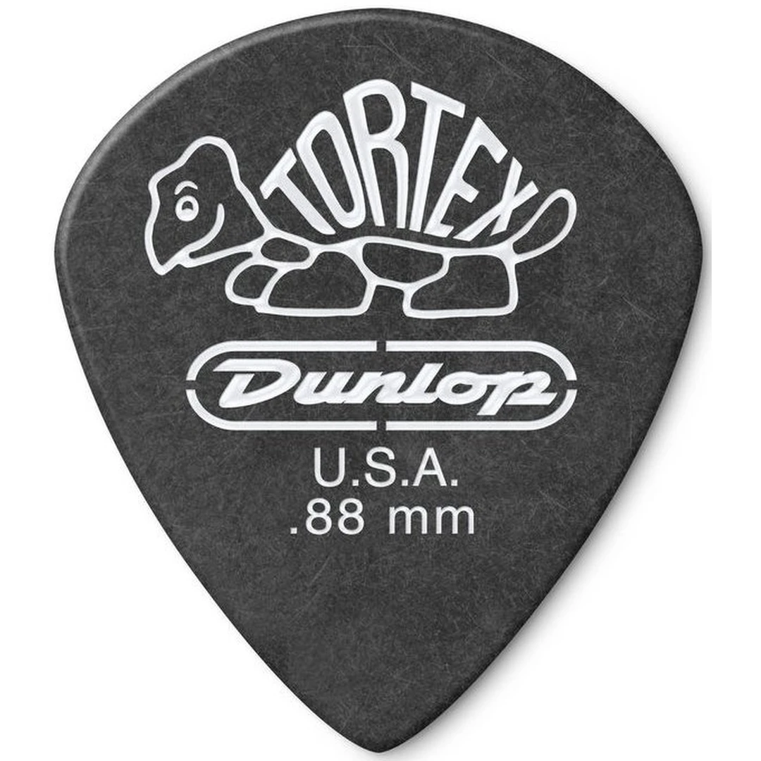 Медиатор Dunlop 482R.88 Tortex Pitch Black Jazz III 0.88
