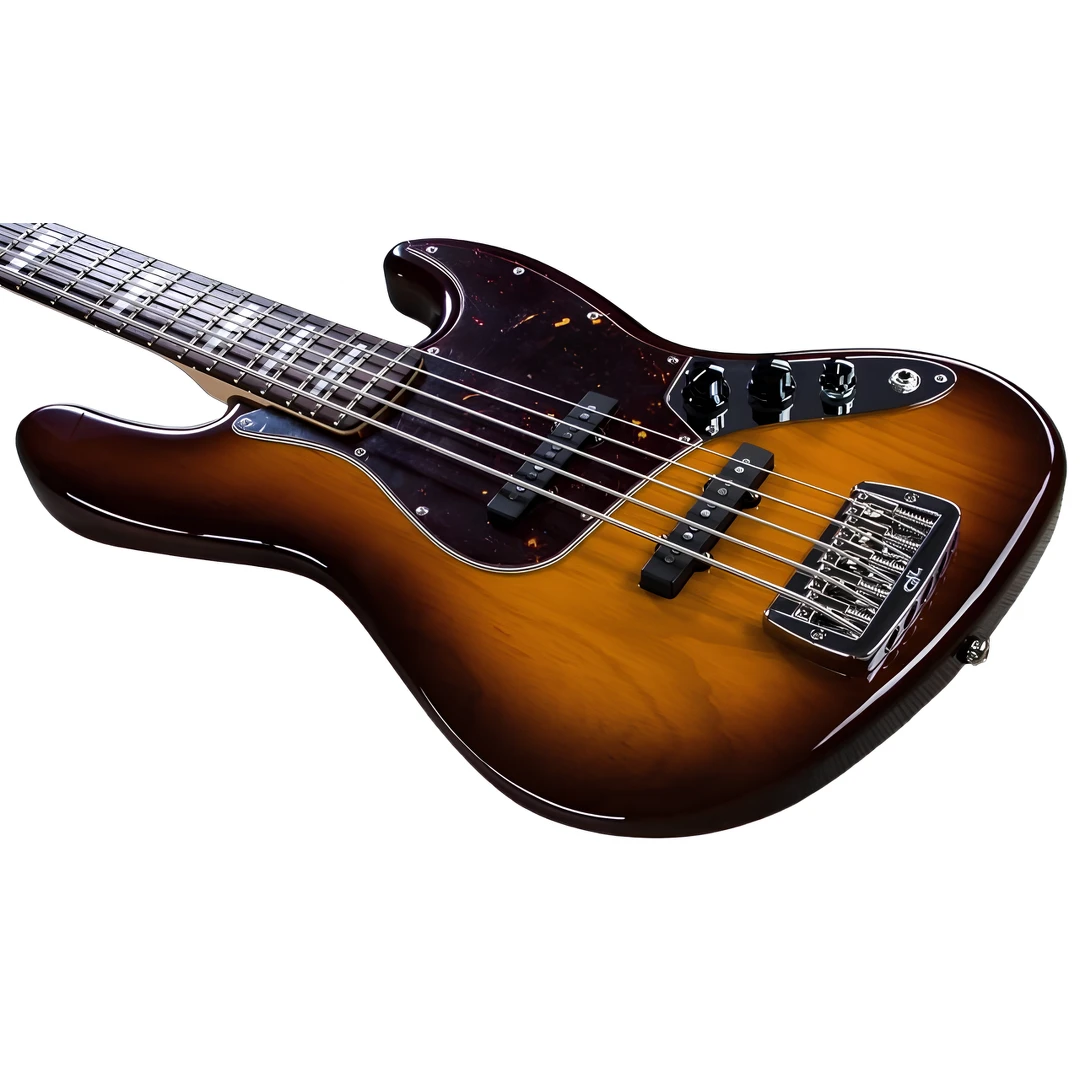 Бас-гитара G&L JB5 Old School Tobacco Sunburst CR