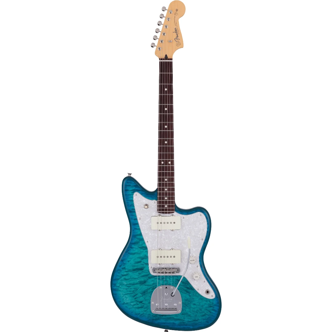 Электрогитара Fender 2024 Hybrid II Jazzmaster Quilt Aquamarine Made in Japan
