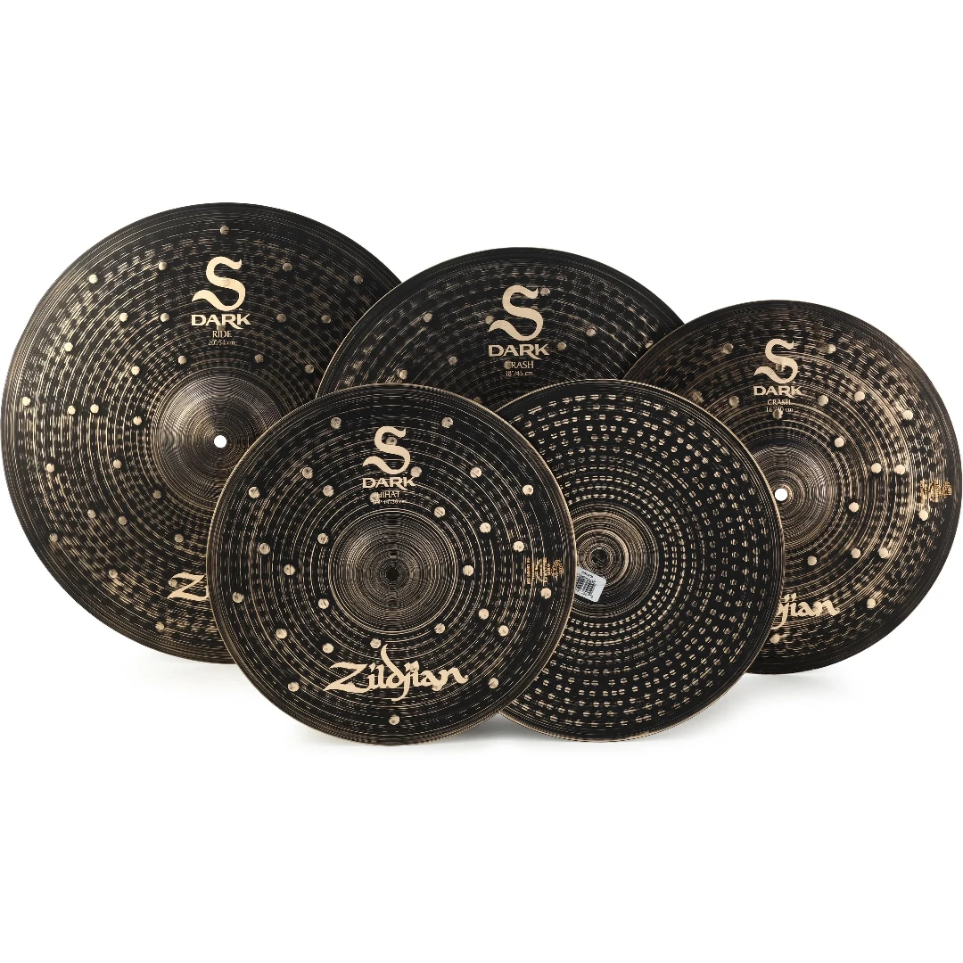 Комплект тарелок Zildjian SD4680 S Dark Cymbal Pack (14/16/18/20)