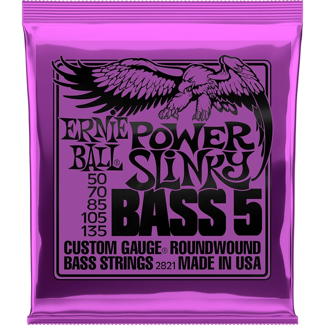 Струны для бас-гитар Ernie Ball 2821 50-135