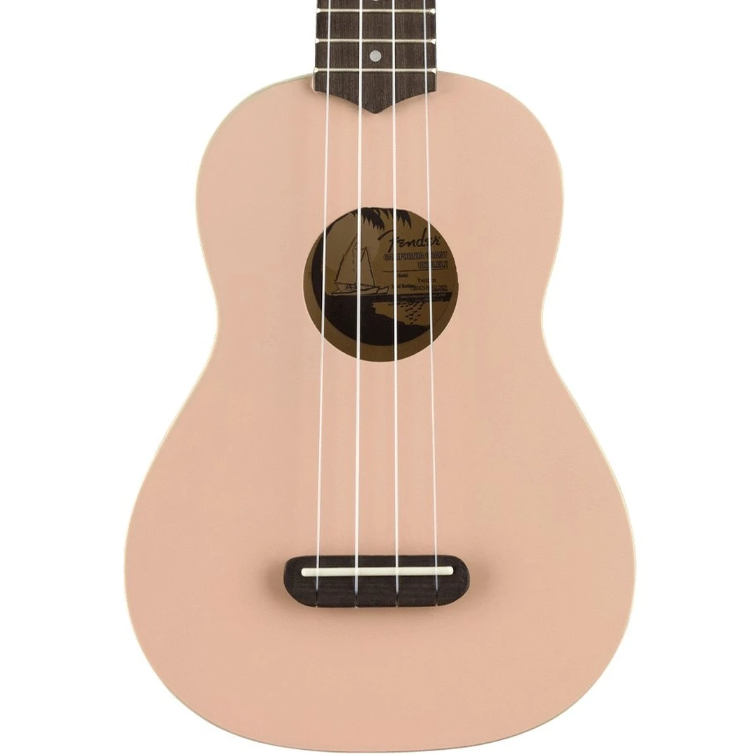 Укулеле Fender Venice Soprano Ukulele Shell Pink NRW
