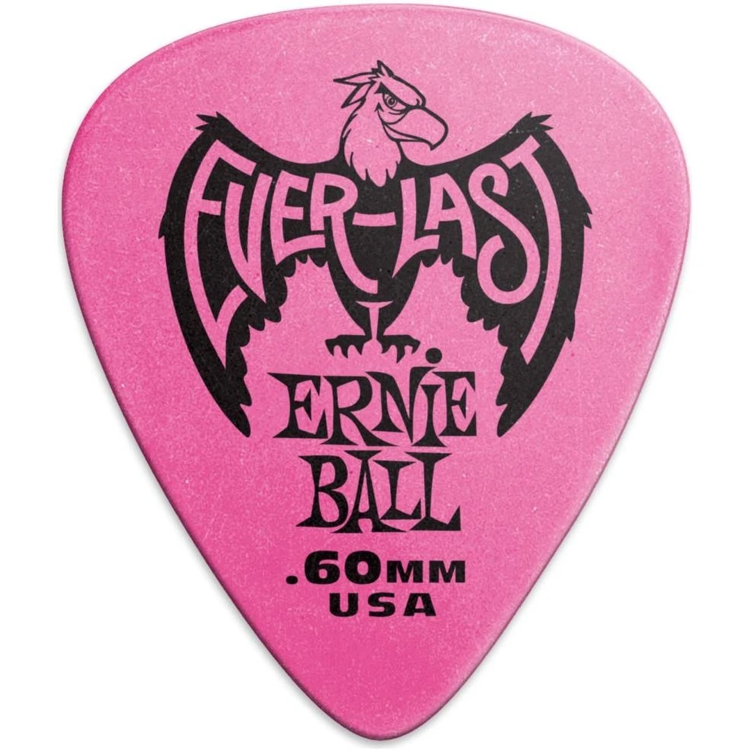 Набор медиаторов Ernie Ball 9179 .60 Pink Everlast