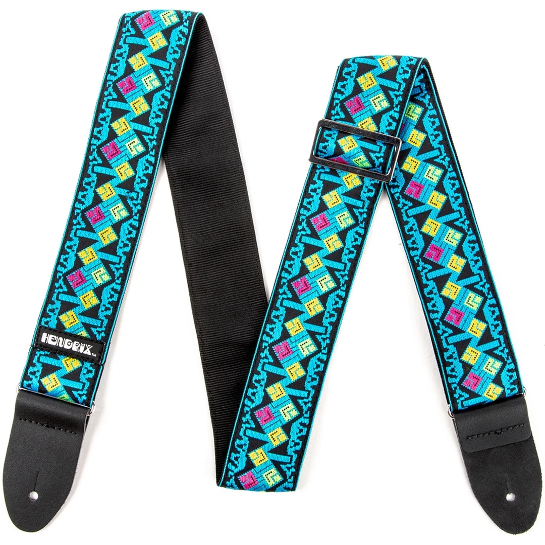 Ремень для гитары Dunlop JH14 Jimi Hendrix Maui Blue Diamond