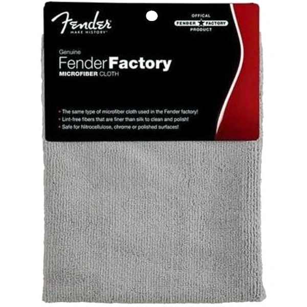 Салфетка полировочная Fender Factory Microfiber Cloth Gray
