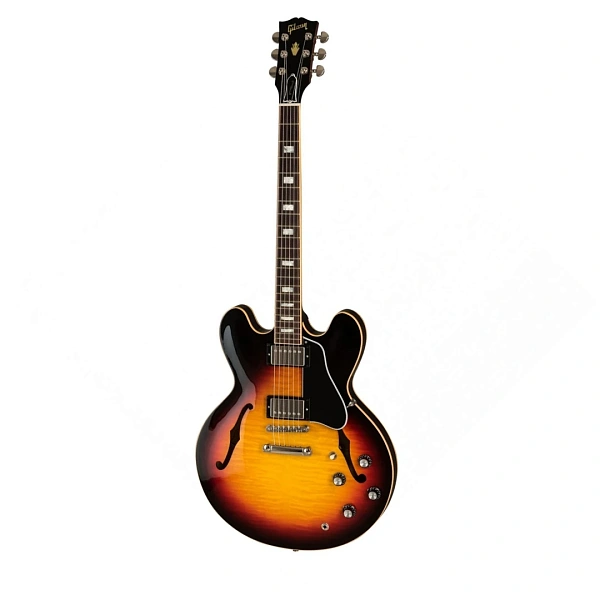 Полуакустическая гитара Gibson ES-335 Figured 2019 Sunset Burst