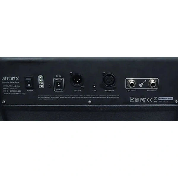 Комбоусилитель Aroma AG-80A BL
