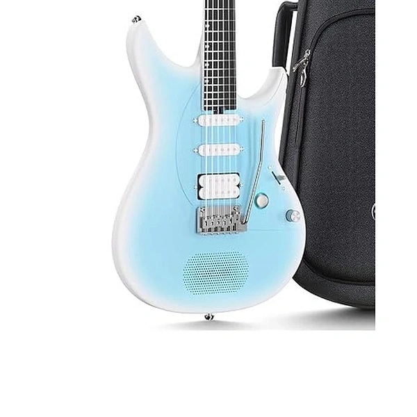 Смарт электрогитара Enya Inspire/Light Blue + набор аксессуаров